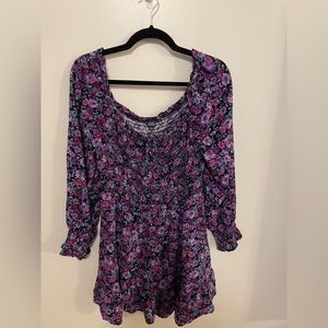 Off the shoulder floral Wild Fable dress